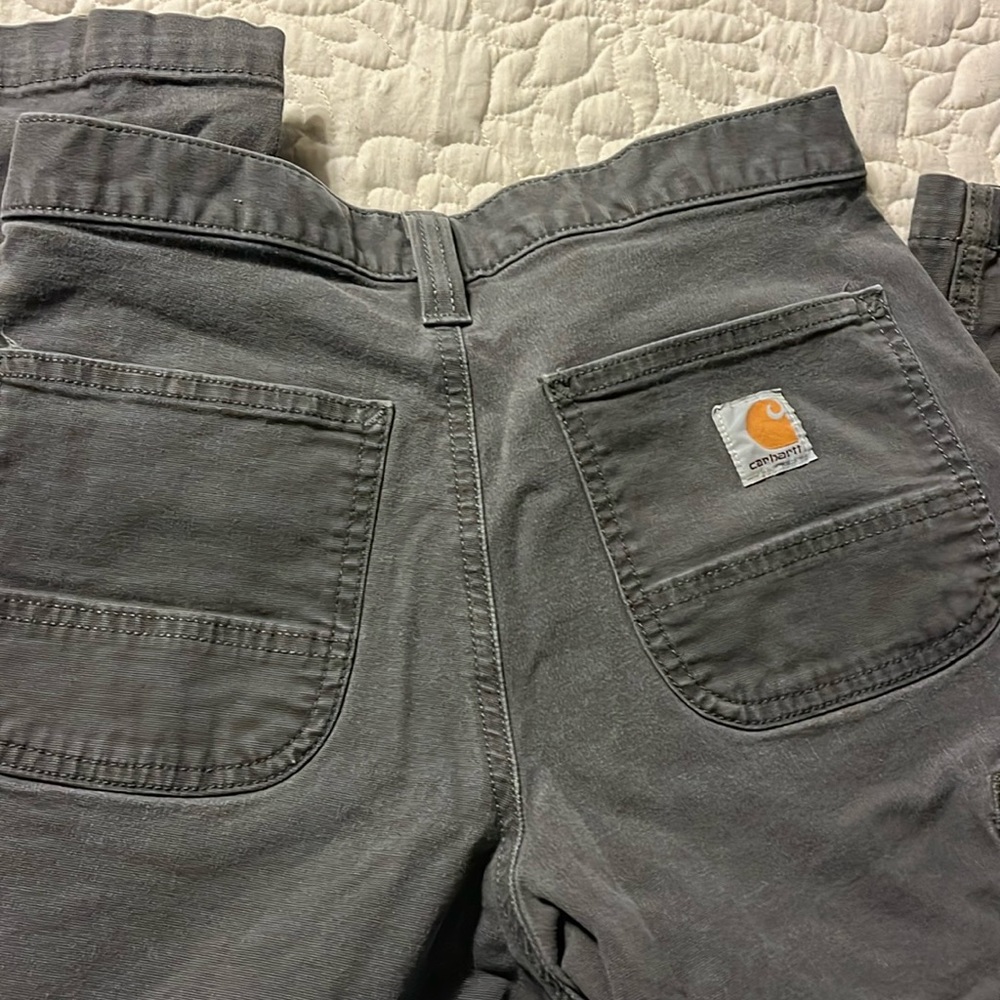 Carhartt canvas work pants- 29x32